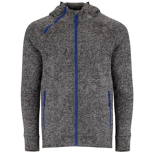 Bluza Unisex Dzianina Szczotkowana RY5064 - Heather Black 243