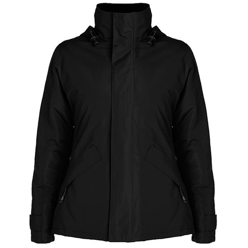 Damska kurtka parka slim RY5078 - Black 02
