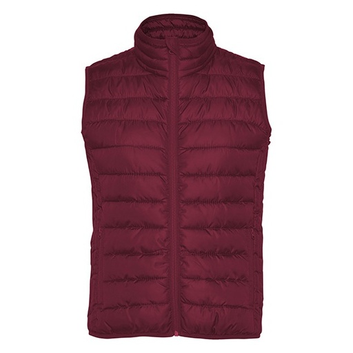 Kamizelka Damska Slim Pikowana Wiatroodporna Wodoodporna RY5093 - Garnet Red 57