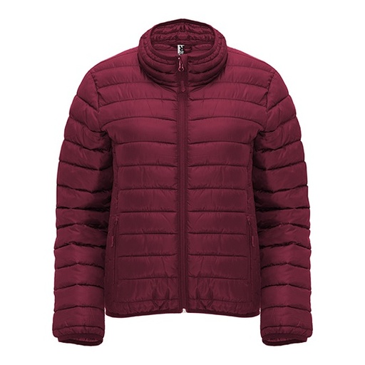 Damska kurtka pikowana slim RY5095 - Garnet Red 57