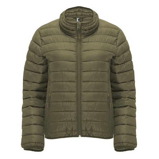 Damska kurtka pikowana slim RY5095 - Army Green 15