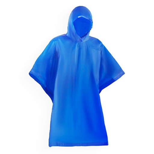 Ponczo składane z wodoodpornej tkaniny RY5600 - Royal Blue 05