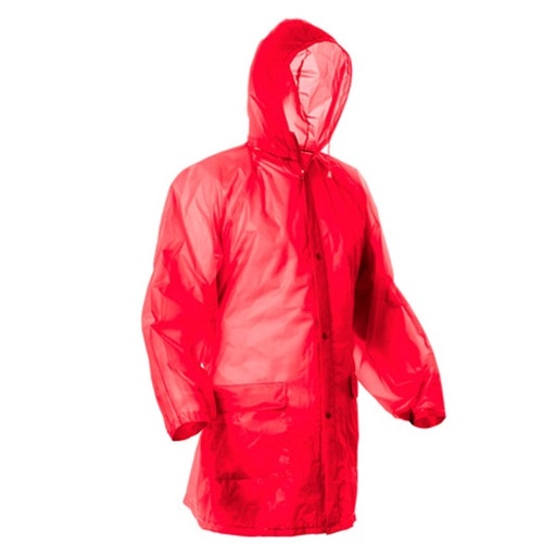 [RY5603-1000350944] Płaszcz przeciwdeszczowy z kapturem RY5603 - Red 60