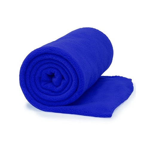 [RY5621-1000350965] Koc polarowy gładki RY5621 - Royal Blue 05