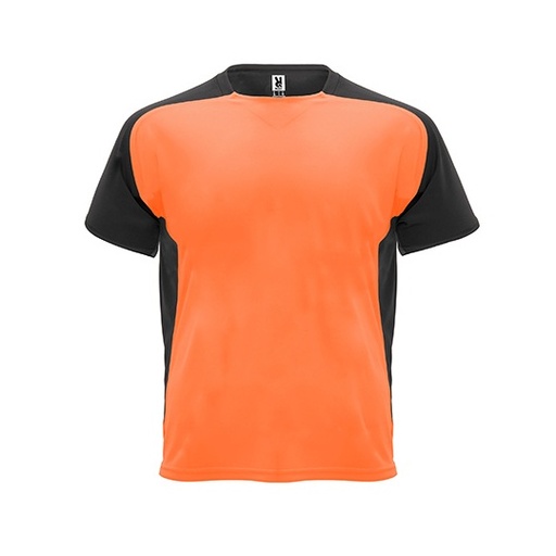 T-shirt funkcyjny RY6399 - Fluor Orange 223 & Black 02