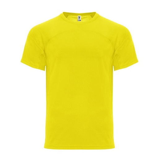 T-shirt Raglanowy Funkcyjny Oddychajacy Szybkoschnacy RY6401 - Yellow 03