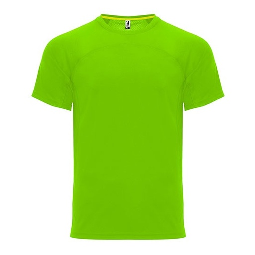 T-shirt Raglanowy Funkcyjny Oddychajacy Szybkoschnacy RY6401 - Lime Green 225