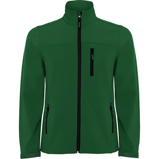 Kurtka Meska Softshell Wiatroodporna Wodoodporna RY6432 - Bottle Green 56