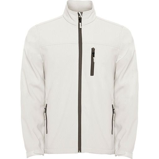 Męska kurtka softshell z polarem RY6432 - Pearl White 011