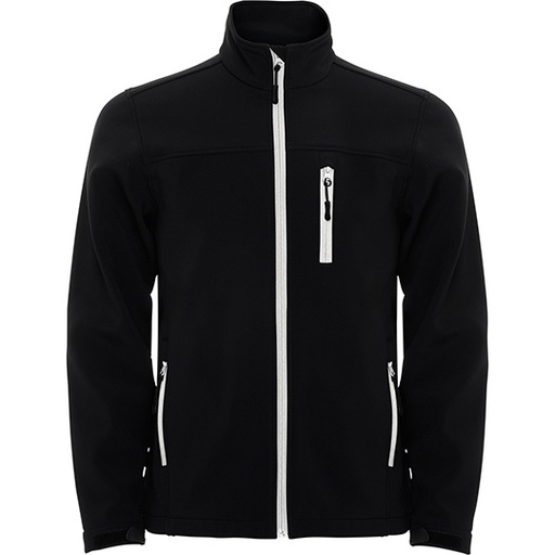 Kurtka Meska Softshell Wiatroodporna Wodoodporna RY6432 - Black 02
