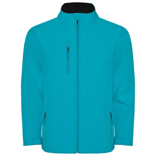 Dziecięca kurtka softshellowa z polarem RY6436K - Aquamarine 236