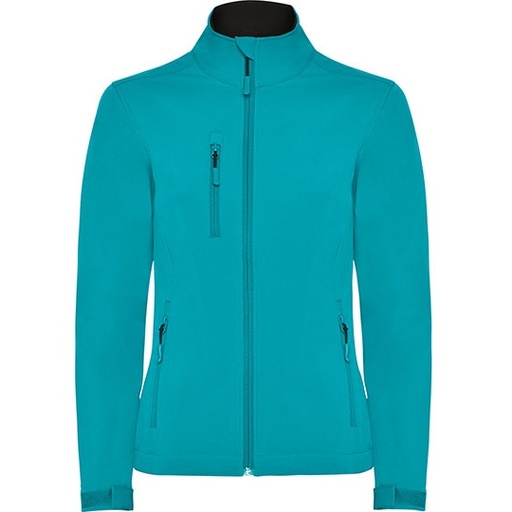 Softshell Damski Slim Wiatroodporny Wodoodporny RY6437 - Aquamarine 236