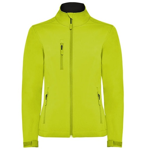 Damski Softshell Slim z Polarem RY6437 - Lime Punch 235