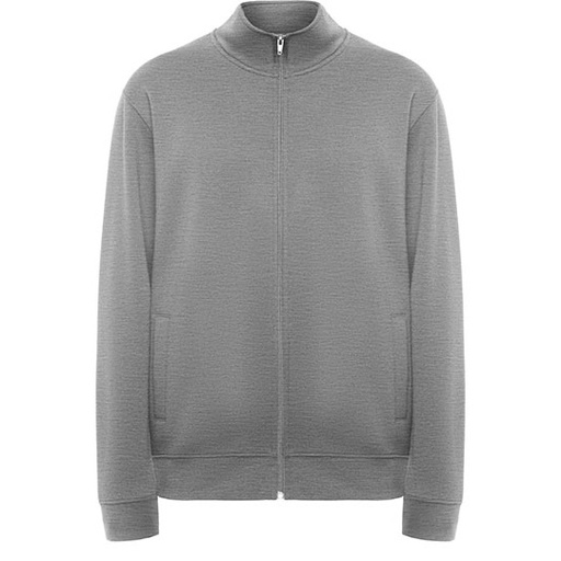 Bluza zapinana z kapturem i stójką RY6439 - Heather Grey 58