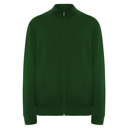Bluza Zapinana z Kapturem ze Stojka Bawełniana Poliestrowa RY6439 - Bottle Green 56
