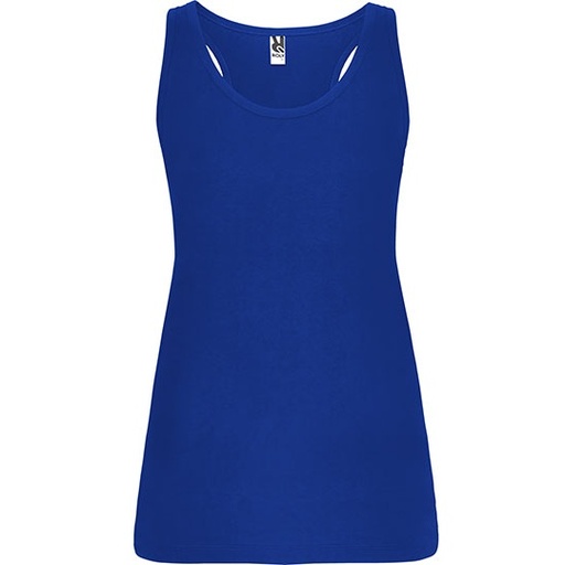 Dopasowany top damski bez rękawów racerback RY6535 - Electric Blue 99