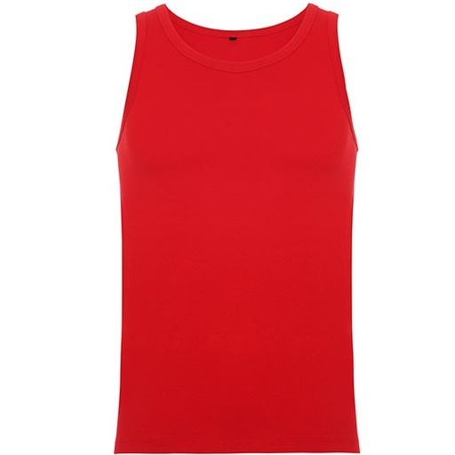 Tank Top Męski Slim Bawełniany RY6545 - Red 60