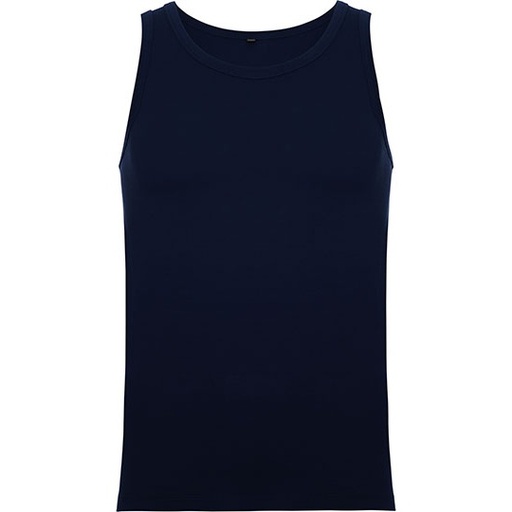 Tank Top Męski Slim Bawełniany RY6545 - Navy Blue 55