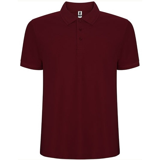 Koszulka Polo Męska Pique RY6609 - Garnet Red 57