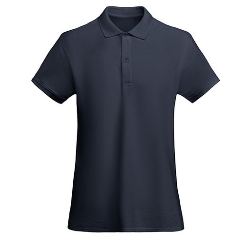 Damska koszulka polo Slim RY6618 - Navy Blue 55