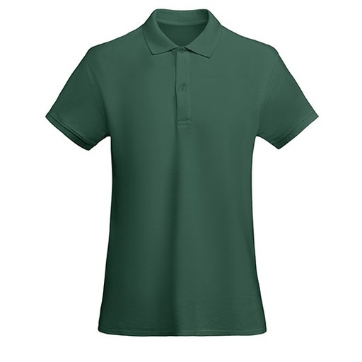 Damska koszulka polo Slim RY6618 - Bottle Green 56