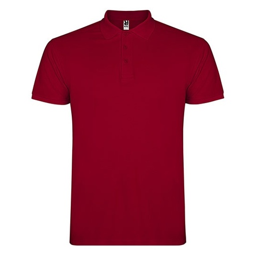 Męska koszulka polo RY6638 - Garnet Red