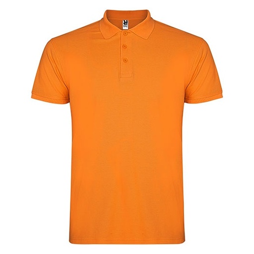 Męska koszulka polo z krótkim rękawem RY6638 - Orange 31