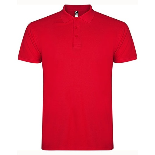 Męska koszulka polo z krótkim rękawem RY6638 - Red 60