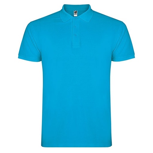 Męska koszulka polo RY6638 - Turquoise 12