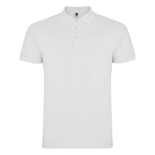 Męska koszulka polo RY6638 - White 01