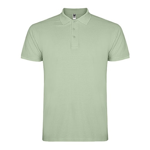 Męska koszulka polo RY6638 - Mist Green
