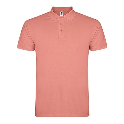 Koszulka Polo Meska Pique RY6638 - Clay Orange 266