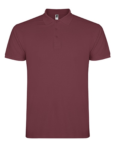 Męska koszulka polo RY6638 - Berry Red
