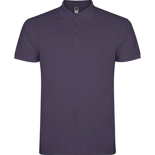 Męska koszulka polo RY6638 - Lilac 121