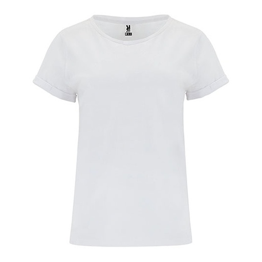 T-shirt Damski Bawelniany RY6643 - White 01