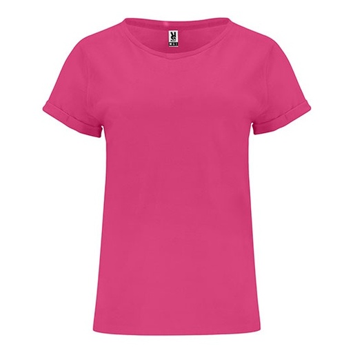 Damski T-shirt z wywijanymi rękawami RY6643 - Rosette 78