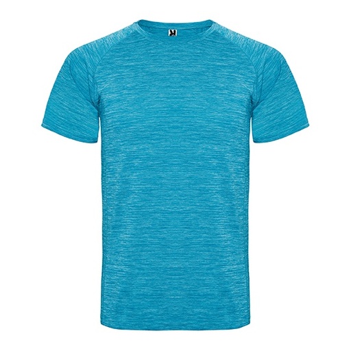 Dziecięcy t-shirt funkcyjny z raglanowym rękawem RY6654K - Heather Turquoise 246
