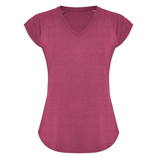 T-shirt Damski Dopasowany Funkcyjny RY6658 - Heather Rosette 252