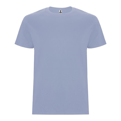 T-shirt męski bez bocznych szwów RY6681 - Zen Blue