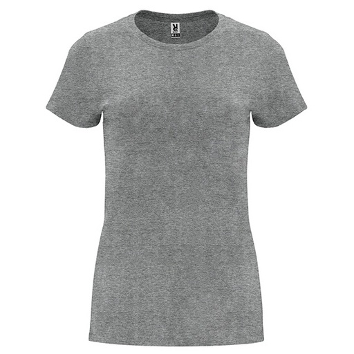 Damski T-shirt Slim RY6683 - Heather Grey 58
