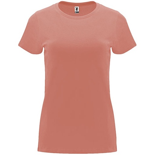Damski T-shirt Slim RY6683 - Clay Orange 266
