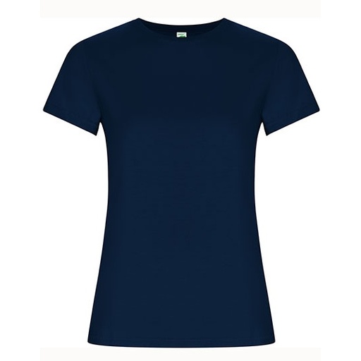 T-shirt Damski Slim Organiczna Bawełna RY6696 - Navy Blue 55