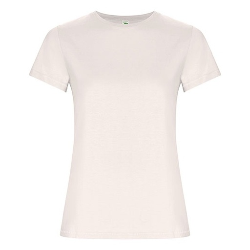 T-shirt Damski Slim Organiczna Bawełna RY6696 - Vintage White 132