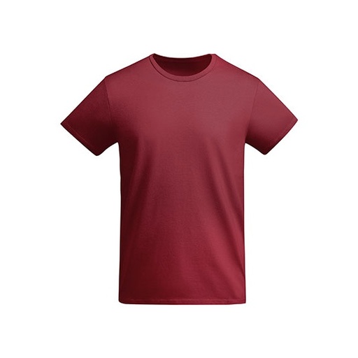 T-shirt bawełniany z krótkim rękawem RY6698 - Garnet Red 57