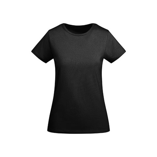 Dopasowany t-shirt damski RY6699 - Black 02
