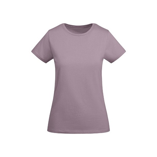 Dopasowany t-shirt damski RY6699 - Lavender 268