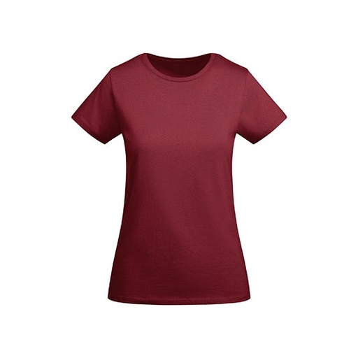 Dopasowany t-shirt damski RY6699 - Garnet Red 57