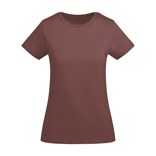 T-shirt Dopasowany Bawelna Organiczna RY6699 - Pale Red 168