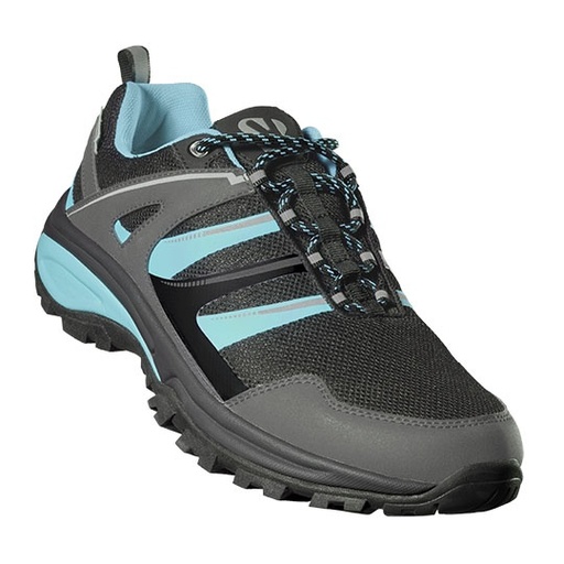 Buty Trekkingowe Oddychajace Wodoszczelne RY8335 - Ebony 231 & Turquoise 12
