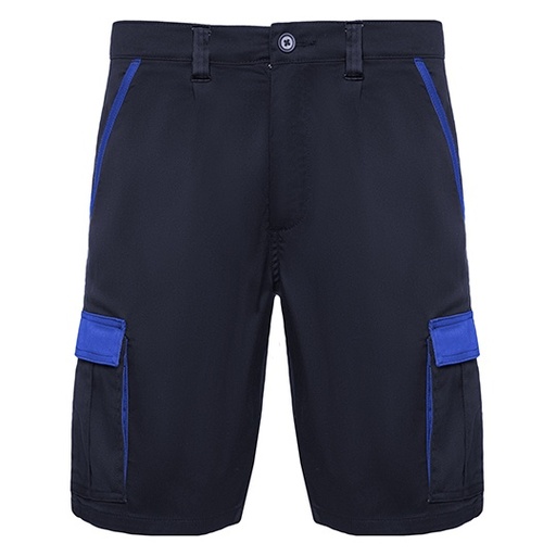 Szorty Twillowe Elastyczne Meskie RY8409 - Navy Blue 55 & Royal Blue 05